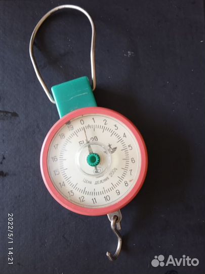 Механические весы-безмен 20 кг-200 гр микс