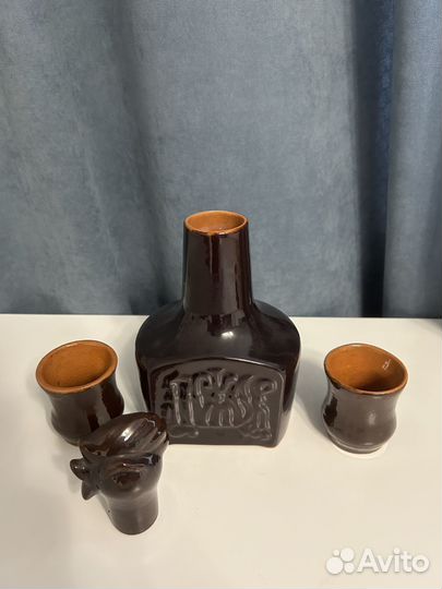 Набор: графин и стопки СССР