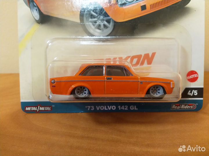 Hot Wheels Premium 73 Volvo142 GL