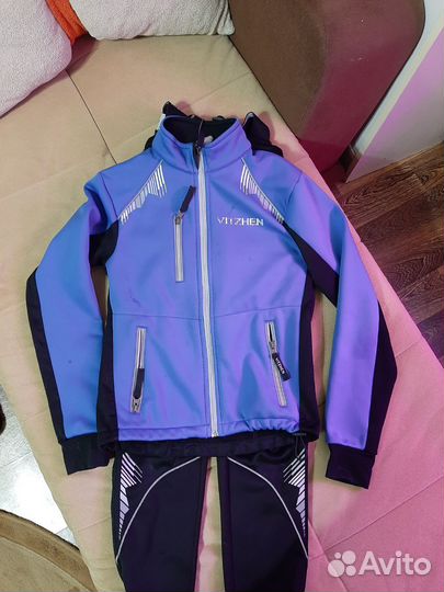 Лыжный разминочный костюм