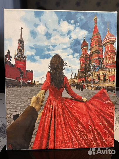 Картина 40*50 «Москва»