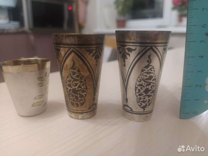 Стопка серебро