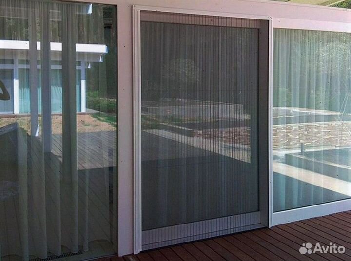 Москитные сетки (плисе)