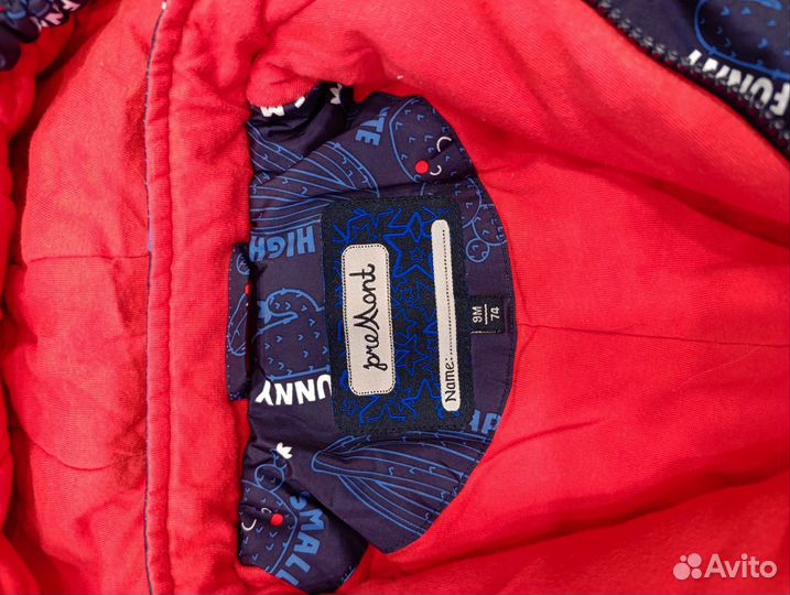 Комбинезон демисезонный 74-80