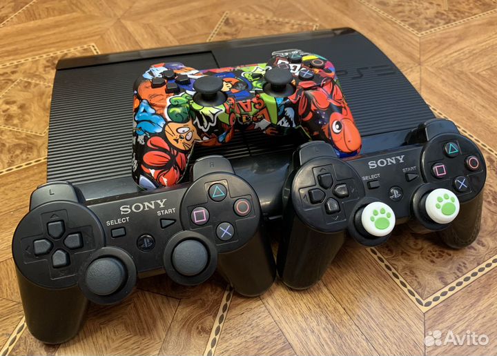 Sony playstation 3 super slim 500gb + игры