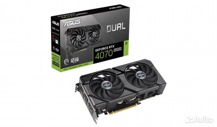 Видеокарта Asus GeForce RTX 4070 Super 12Гб Новая