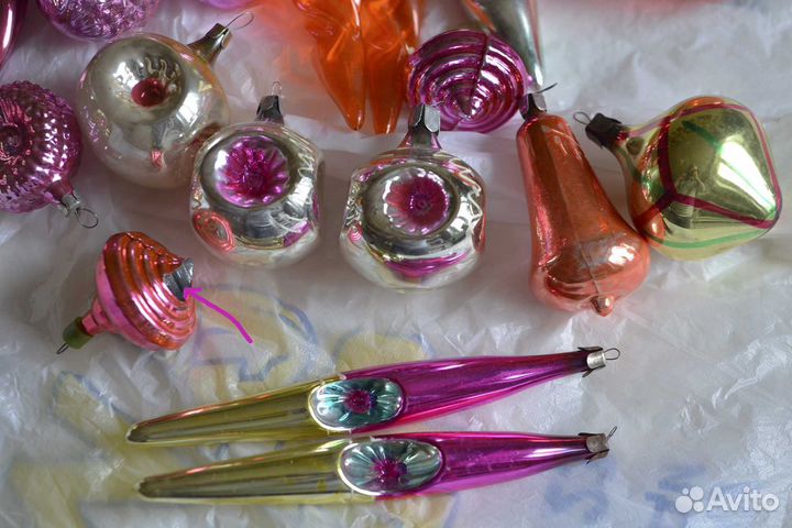 Елочные игрушки СССР