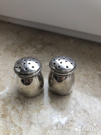 Солонки серебро