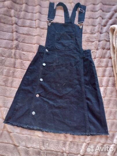 Джинсовый сарафан