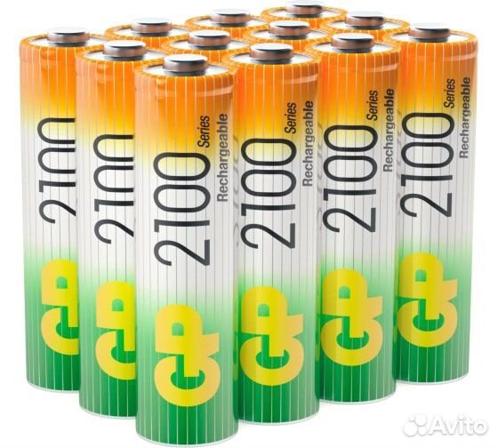 Аккумулятор GP AA, 2100 mA*h, 02668