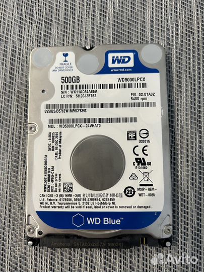 HDD 500Gb