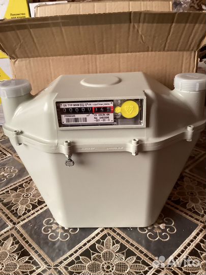 Газовый счетчик G6 MKM (чешский)