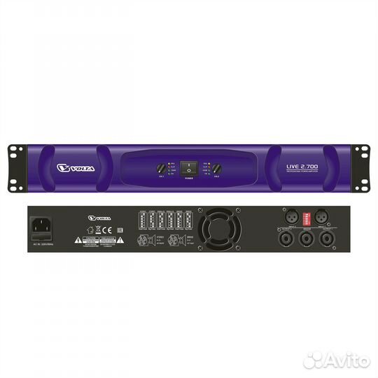 Усилитель мощности (концертный) Volta live 2.700