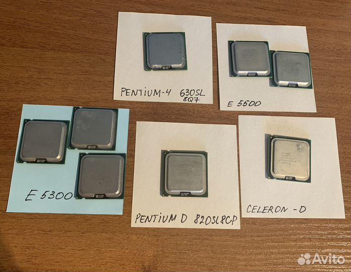 Процессоры для socket LGA775