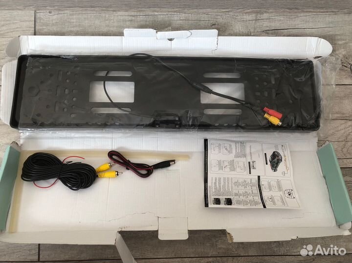 Камера заднего вида с рамкой гос номер