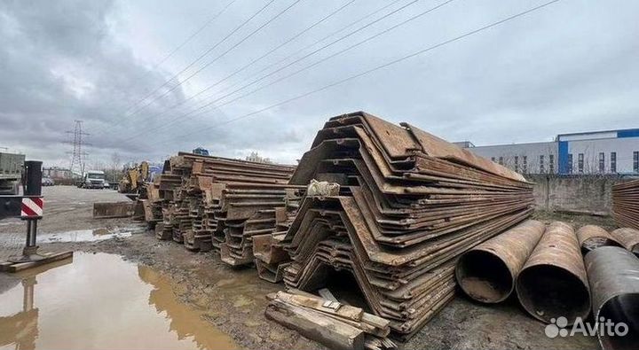 Шпунт Ларсена / аренда погружение шпунта