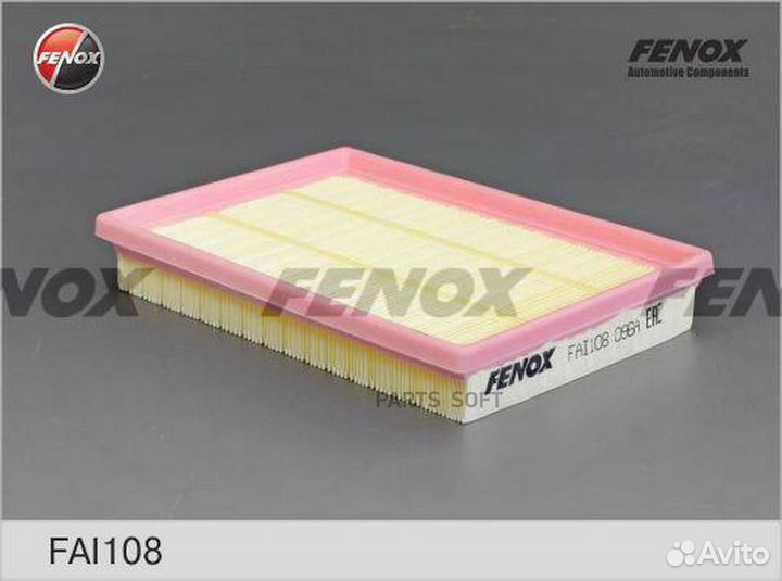 Fenox FAI108 Фильтр воздушный