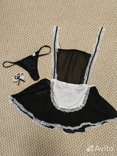 Ролевой костюм горничной новый