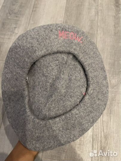 Берет шерстяной для девочки новый