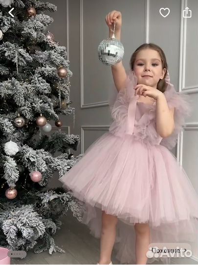 Платье пышное 98-104
