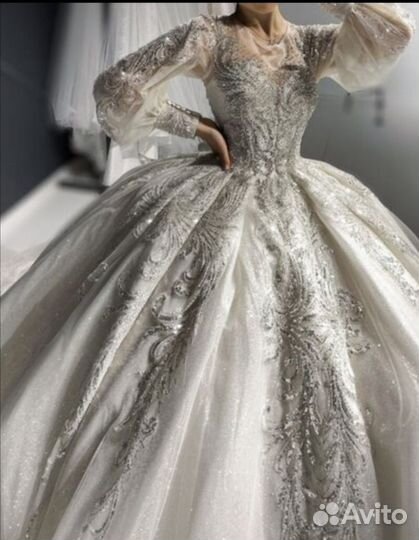 Отпаривание свадебного, вечернего платья