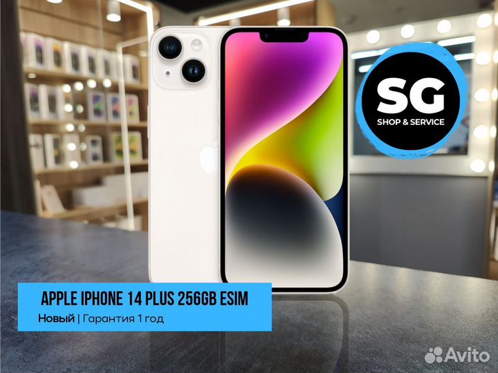 iPhone 14 Plus Starlight 256Gb eSim