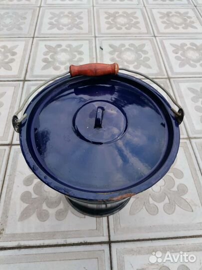 Ведро эмалированное СССР