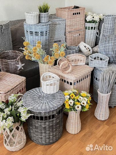 Плетение корзин. Ручная работа