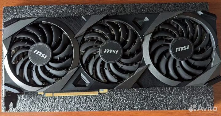 Видеокарта RTX 3070 MSI ventus 3X 8G OC LHR