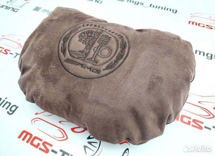 Подушка для подголовника 30х22 см Мерседес амг