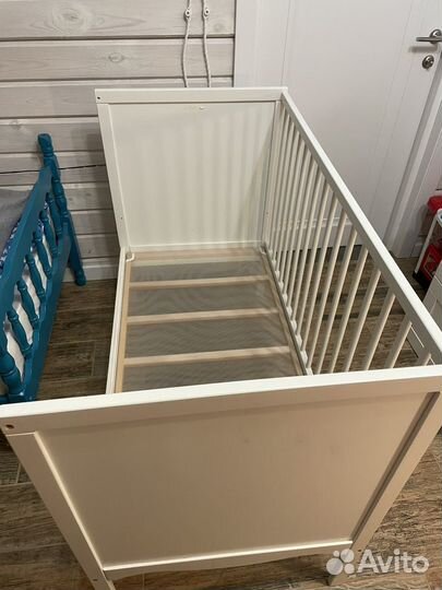 Детская кроватка IKEA Сундвик 120x60