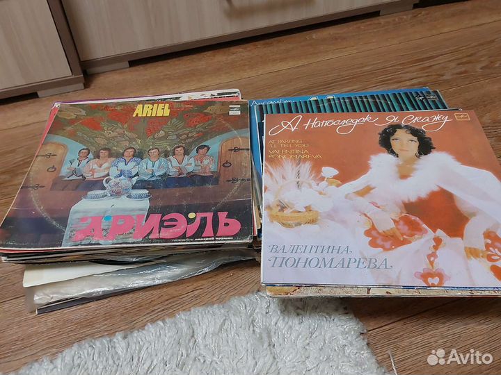 Виниловые пластинки СССР