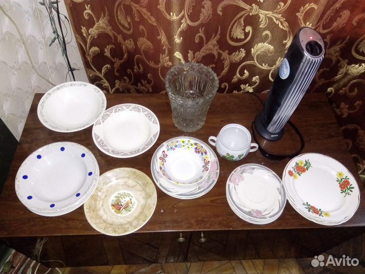 Посуда, сервизы и др