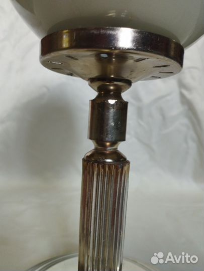 Советская настольная лампа