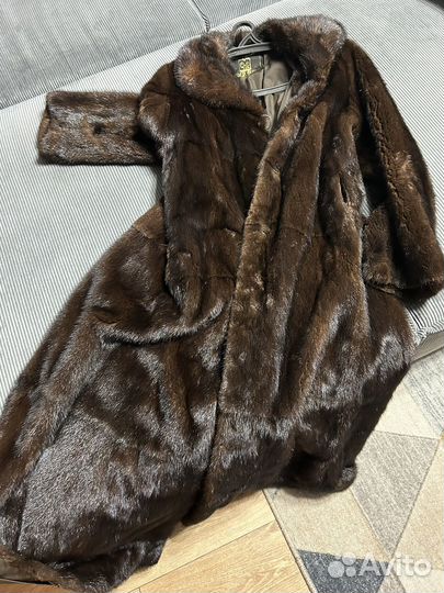 Шуба норковая 48 50 бу