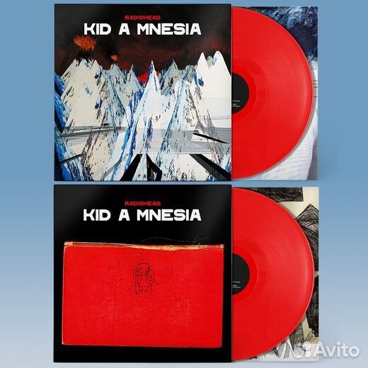 Винил Radiohead - Kid a mnesia (3 red LP)