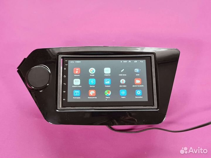 Kia Rio автомагнитола 7