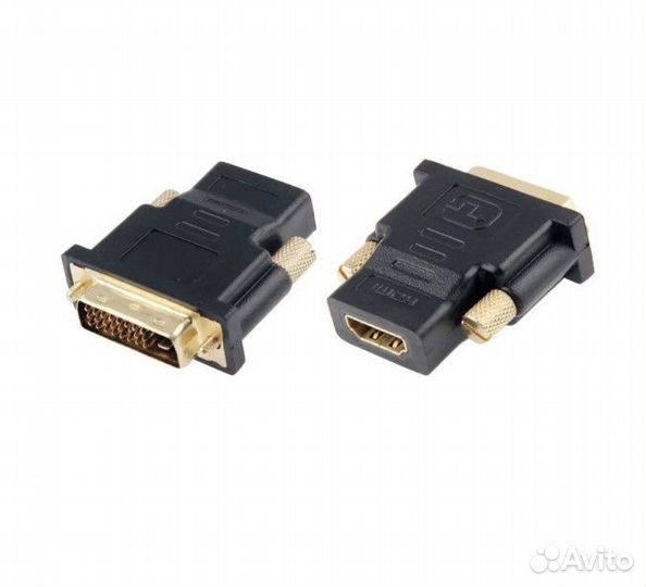 Переходник DVI-D 25F - hdmi 19M vcom