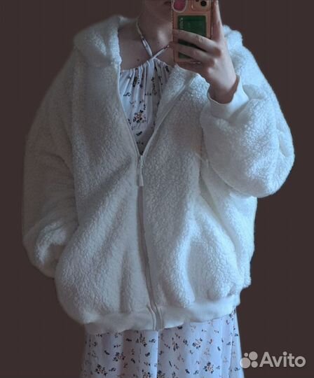 Кофта женская теплая на молнии