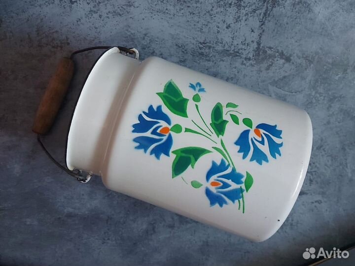 Бидон эмалированный