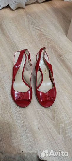 Кожаные туфли женские