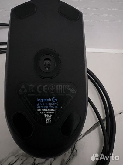 Игровая мышь logitech g 102