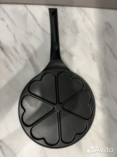 Сковорода блинница/для оладий в форме сердец