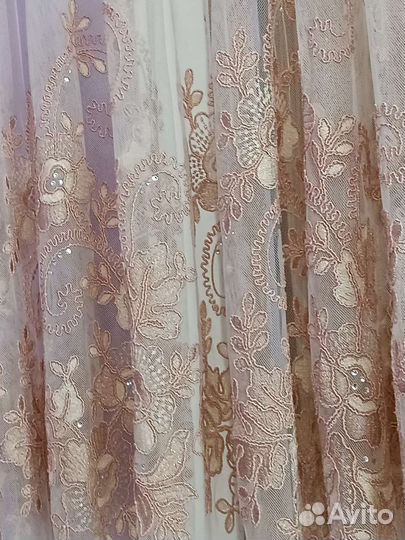 Шторы и тюль бу