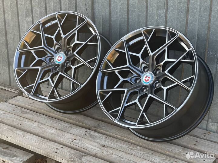 Диски R17 5x108 HRE FF10 хром HB