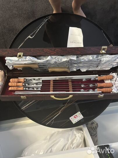 Подарочный набор Кизлярские ножи шампура