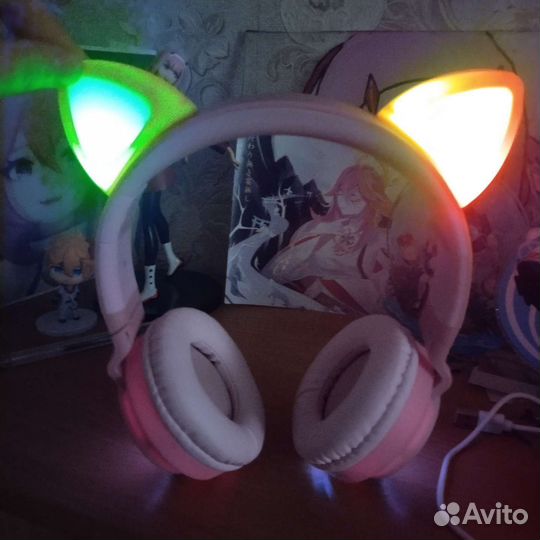 Беспроводные наушники с ушками