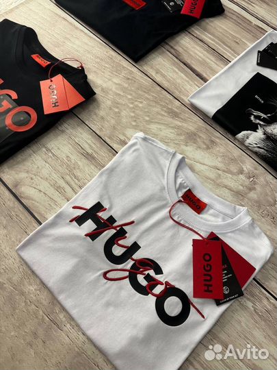 Футболка Hugo Boss мужская люкс