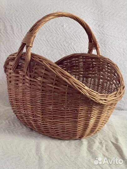 Корзина из лозы производства Литва