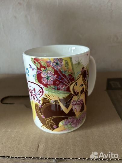 Кружка винкс с подарочной коробкой